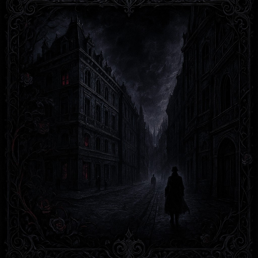 Dark Gothic Anime Art Style Style Transfer Example