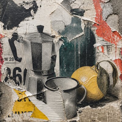 still life with everyday objects