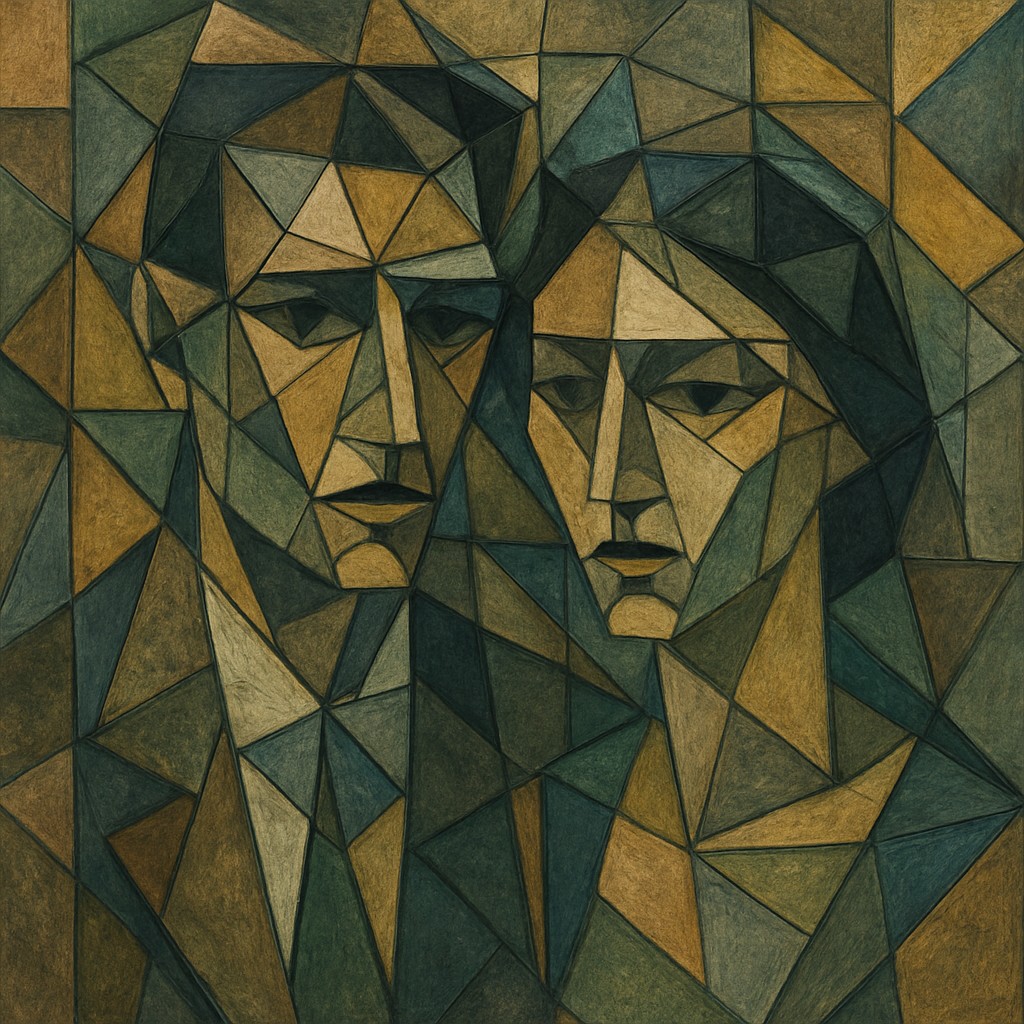 portrait of two people together