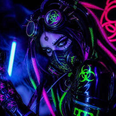 Cybergoth Aesthetic 1