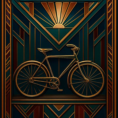 bicyle resting against a wall