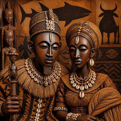 chieftan and his wife