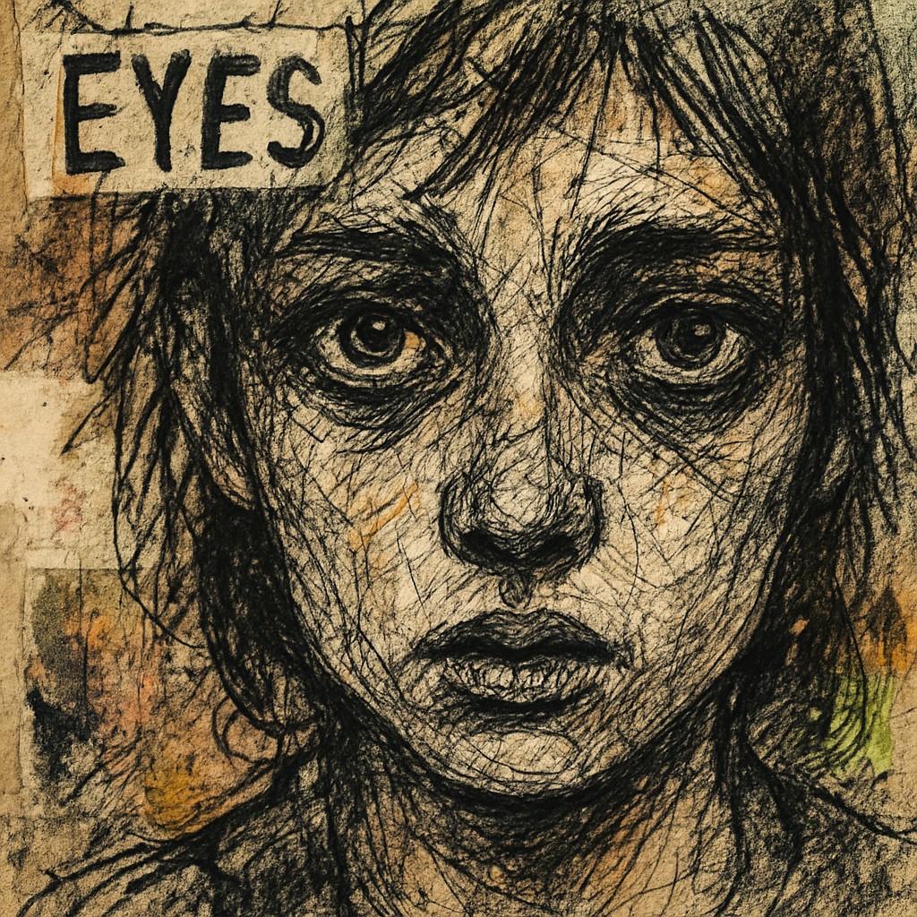 portrait of a person with expressive eyes