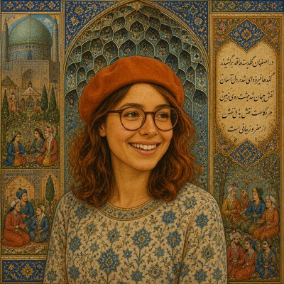 Isfahan Art Style Style Transfer Example