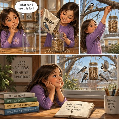 Create an image for the spelling word "uses"