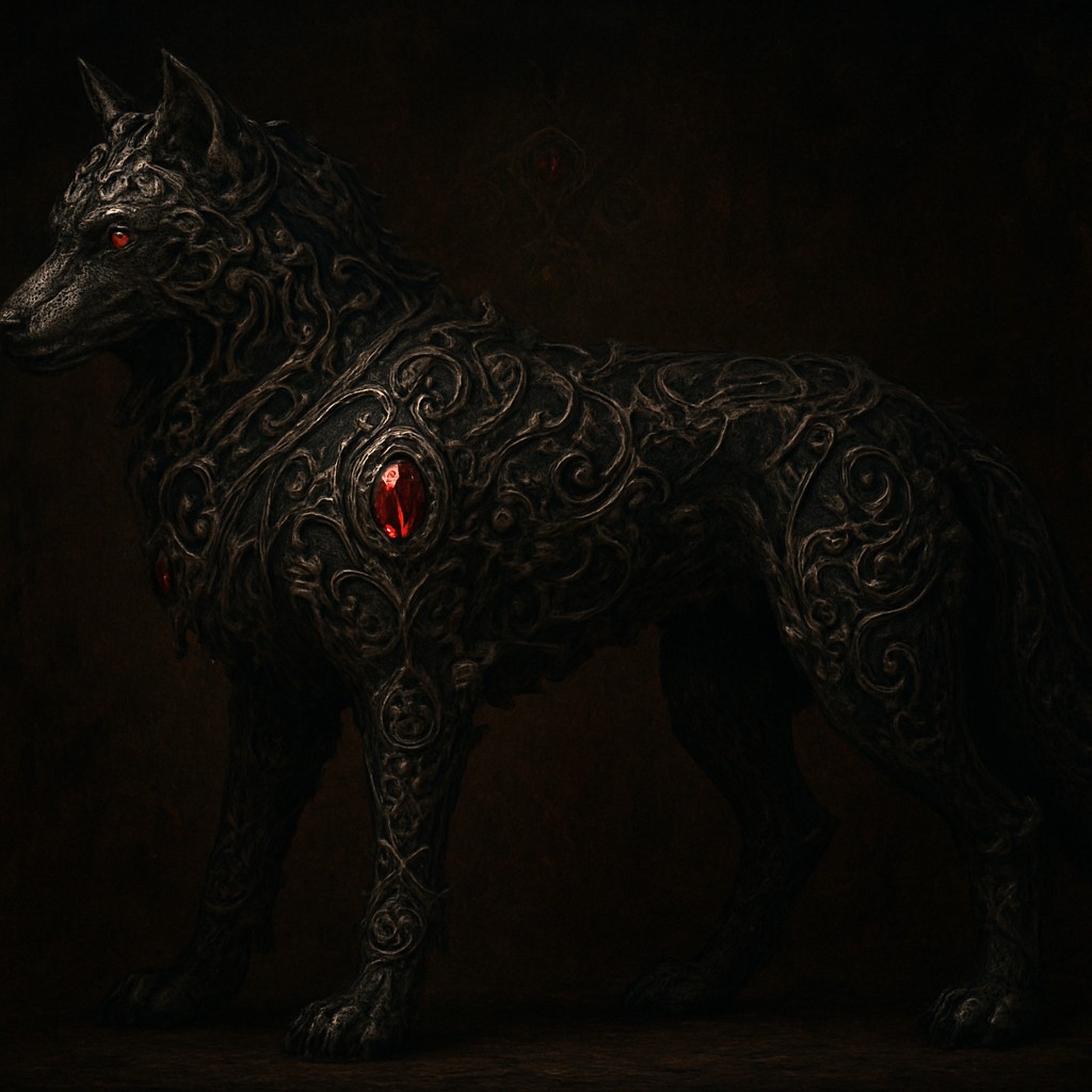 animal standing in natural pose