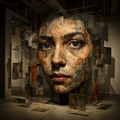portrait of a person with expressive eyes