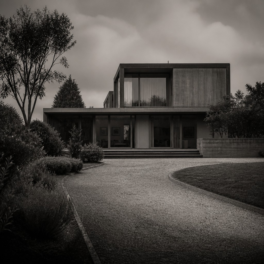 house with front view