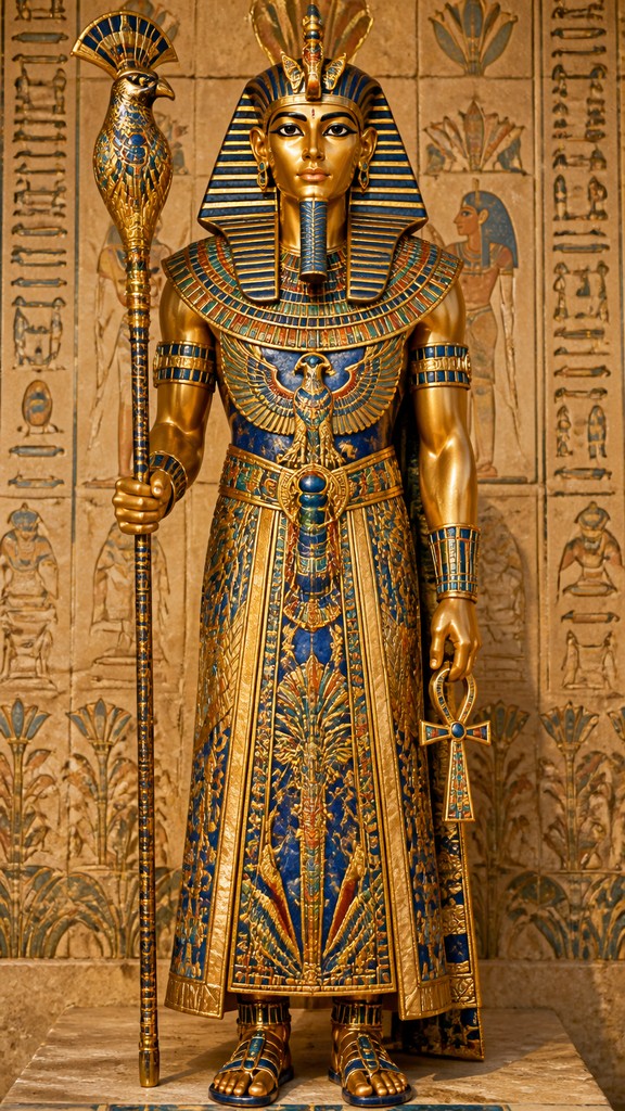 full-length portrait of an elegant figure