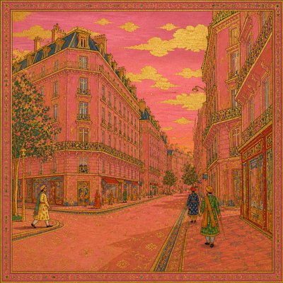 Jaipur Art Style Style Transfer Example
