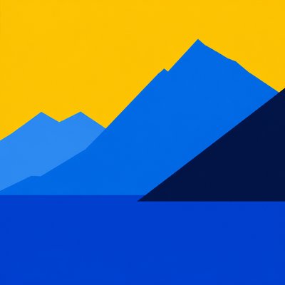 Color Field Minimalism Art Style 2