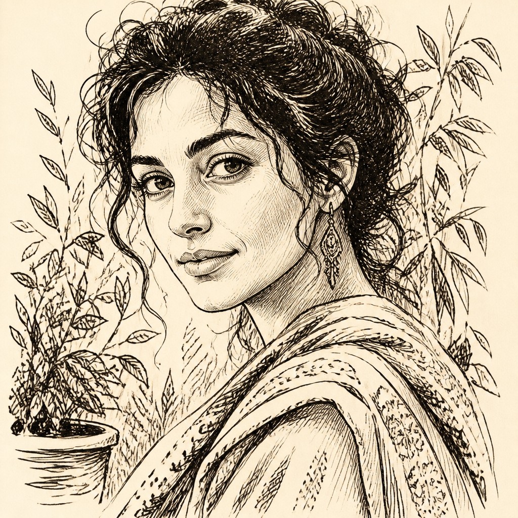 Pen and Ink Drawing Style example artwork 1