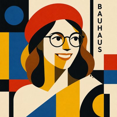 Bauhaus Art Style Style Transfer Example