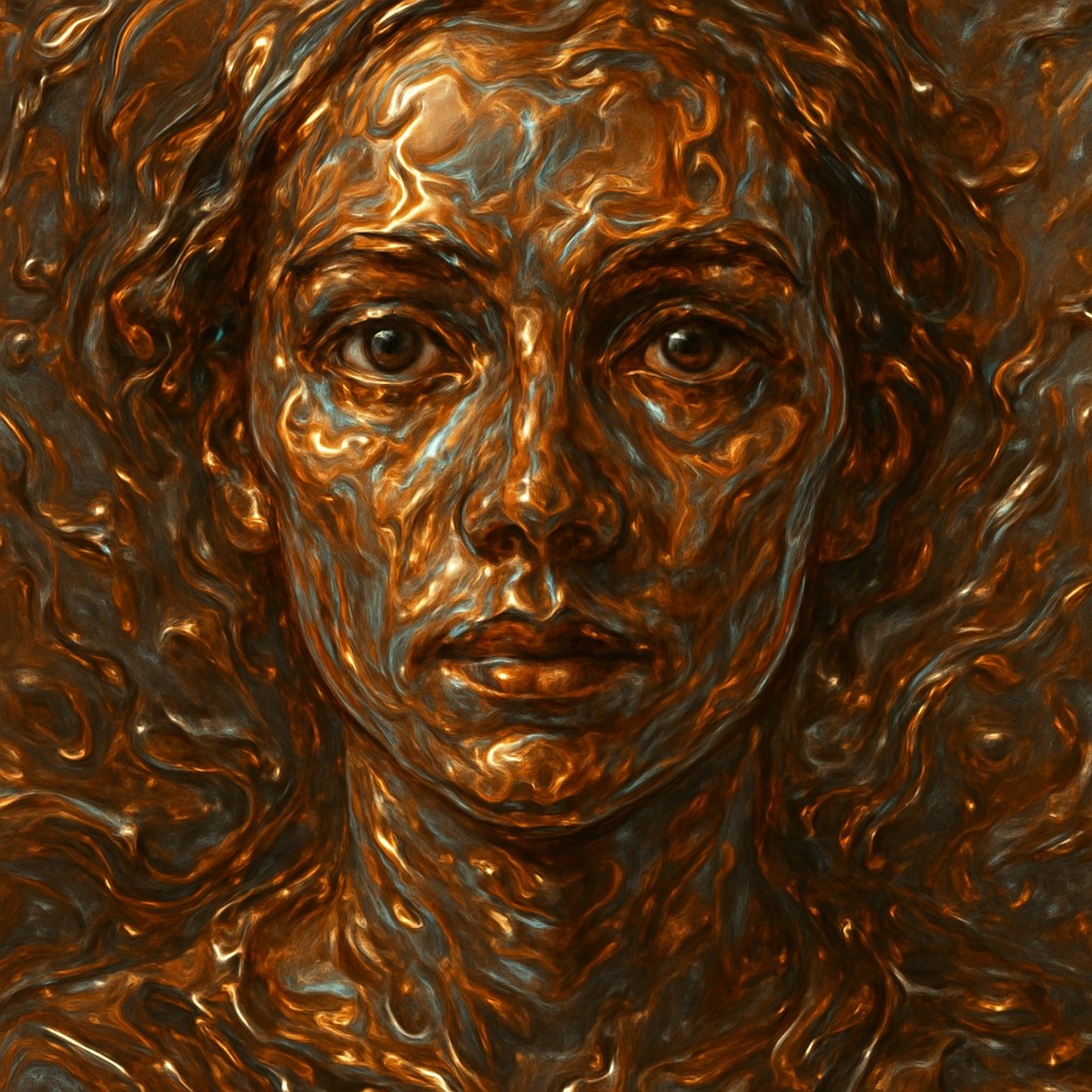 portrait of a person with expressive eyes