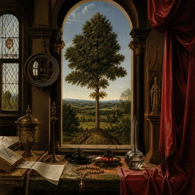 a tree in nature