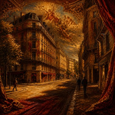 Genoa Art Style Style Transfer Example
