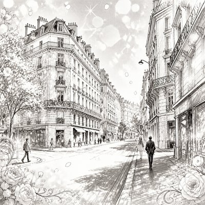 Shoujo Romance Manga Art Style Style Transfer Example