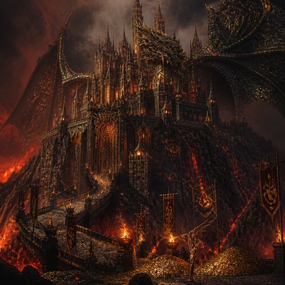majestic castle on a hilltop