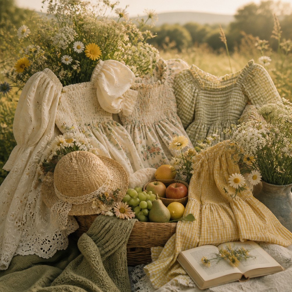 Cottagecore Fashion Style example artwork 3