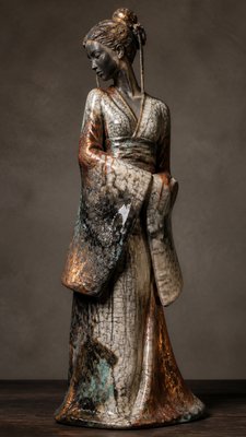 full-length portrait of an elegant figure