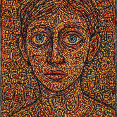 portrait of a person with expressive eyes
