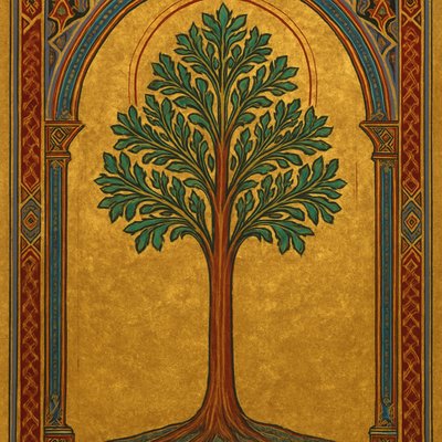 a tree in nature