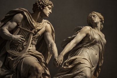 Orpheus and Eurdike lovers