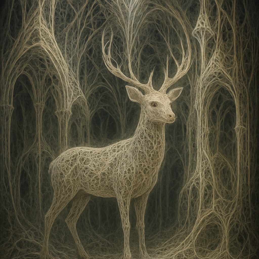 animal standing in natural pose