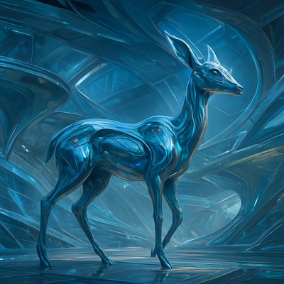 animal standing in natural pose
