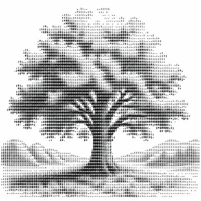 a tree in nature