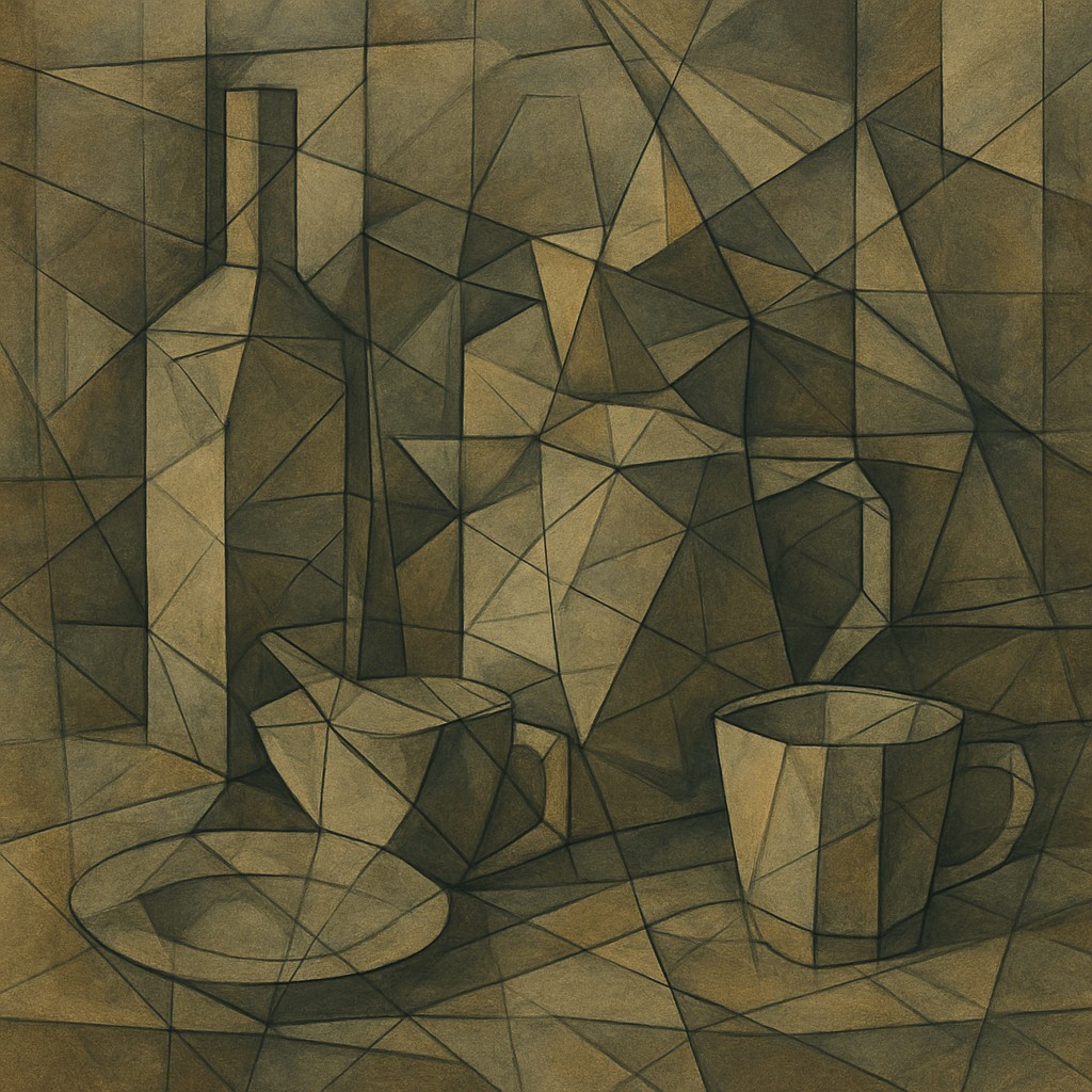 still life with everyday objects