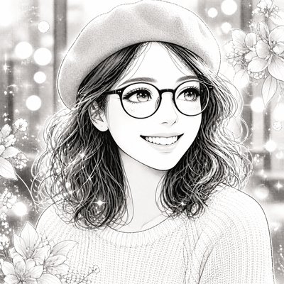 Shoujo Romance Manga Art Style Style Transfer Example