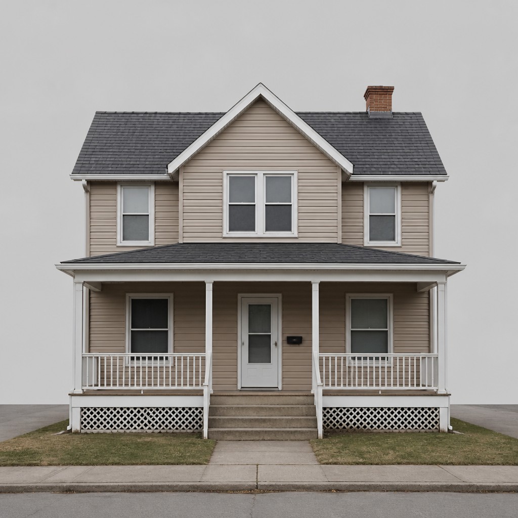 house with front view