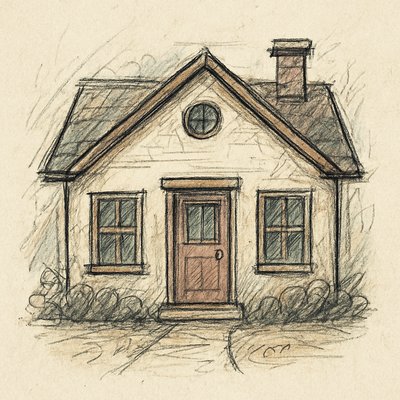 house with front view