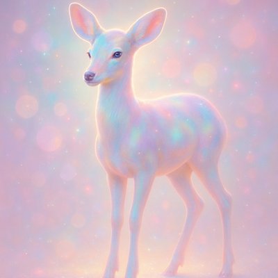 animal standing in natural pose