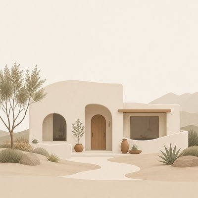 house with front view