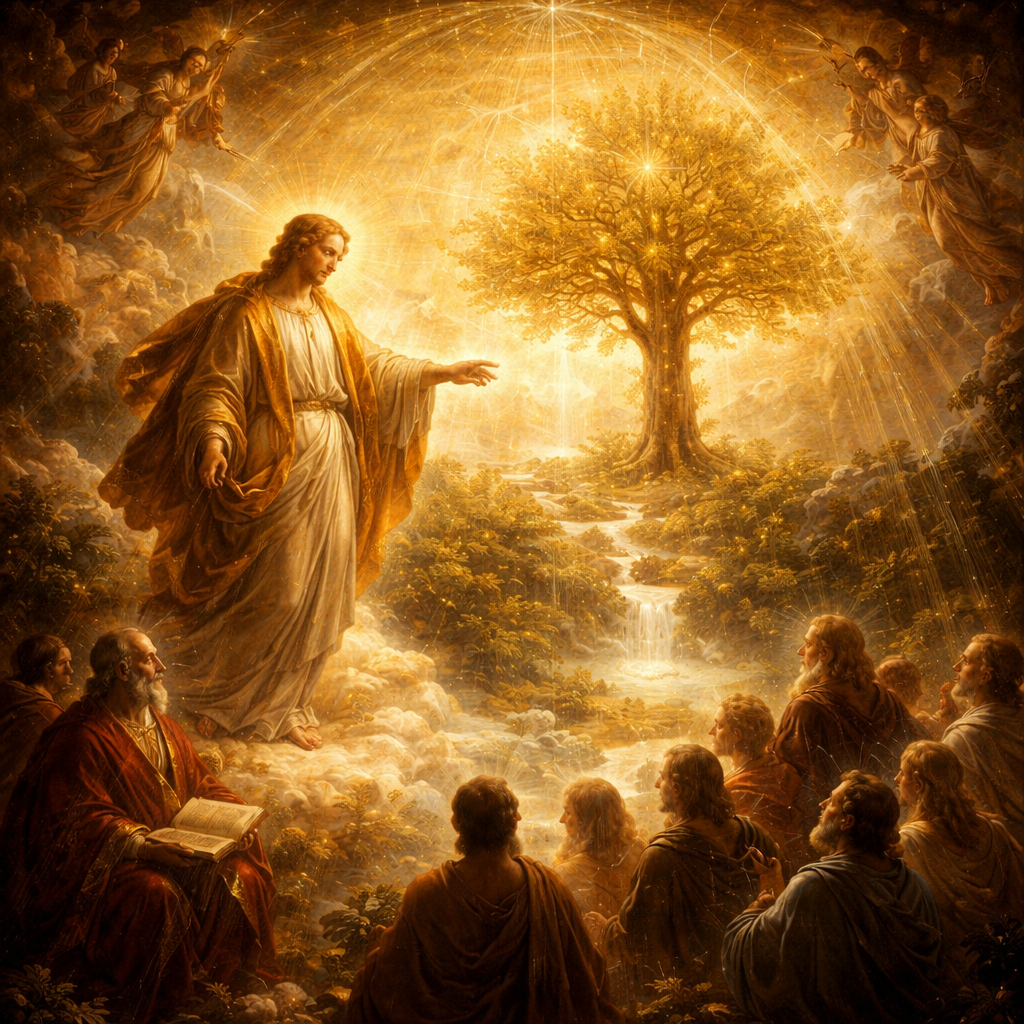 “He that hath an ear, let him hear what the Spirit saith unto the churches; To him that overcometh will I give to eat of the tree of life, which is in the midst of the paradise of God.” (Revelation 2:7, KJV)