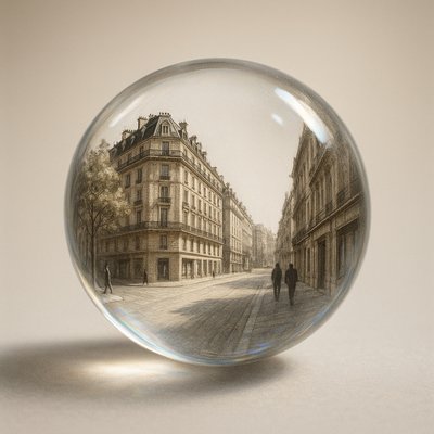 Hyper-Realistic Miniature Diorama Art Style Transfer Example