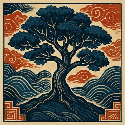 a tree in nature