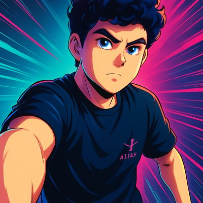 a man in a black shirt is staring at something