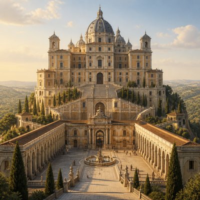 majestic castle on a hilltop