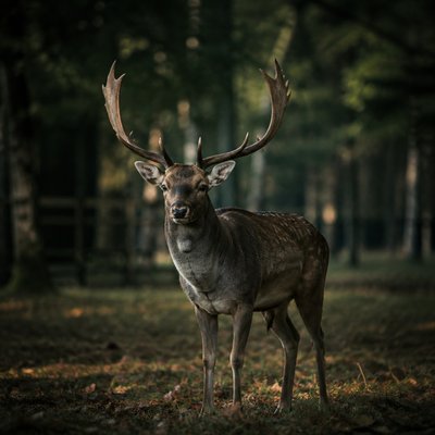 animal standing in natural pose — Photographic Realism Art Style