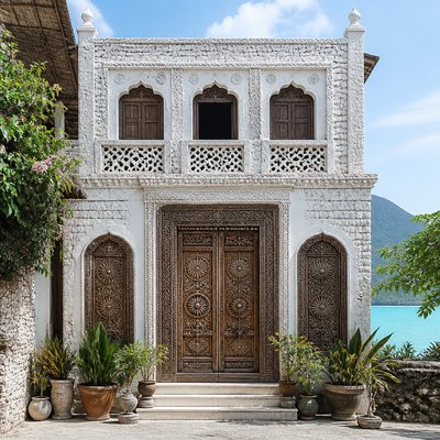 house with front view