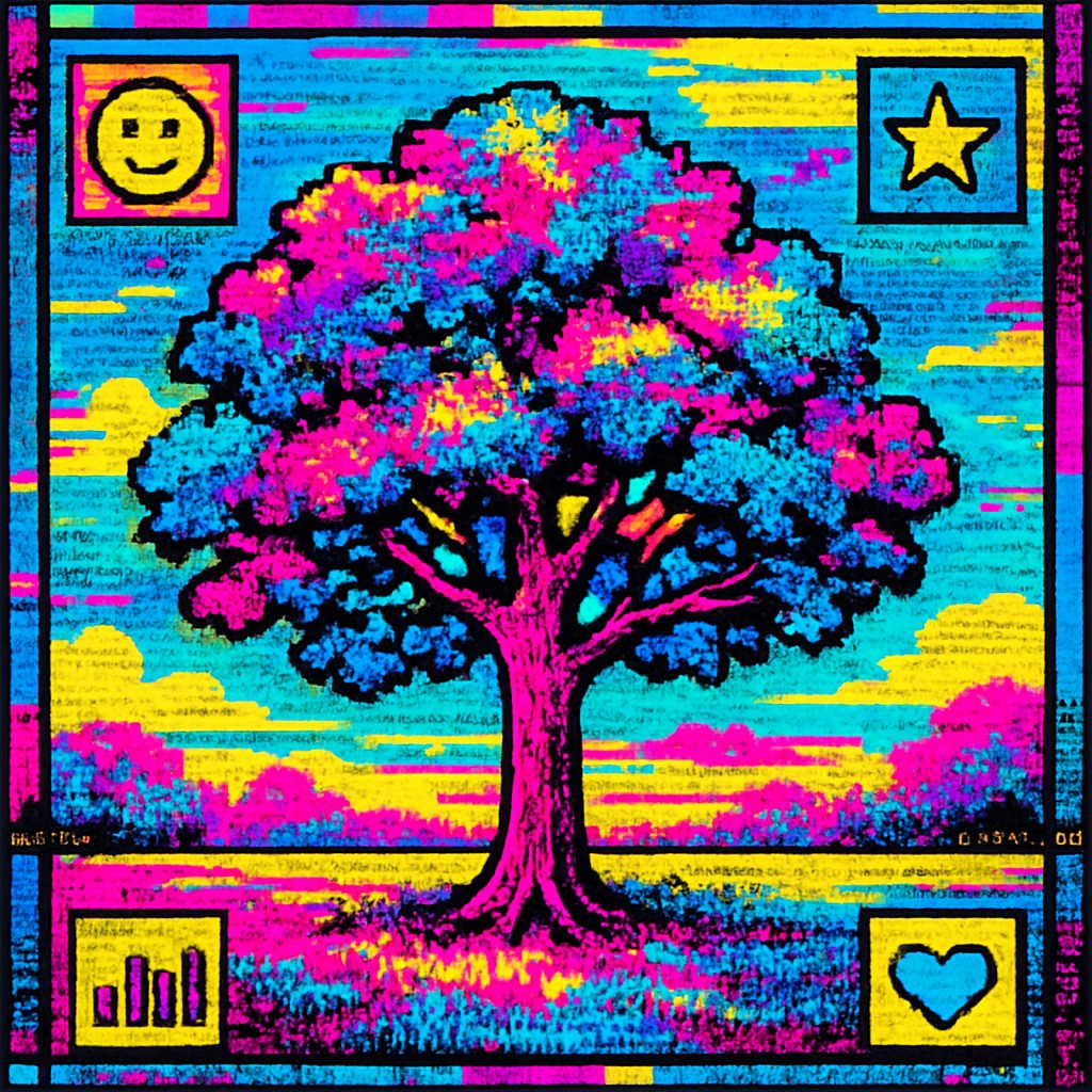 a tree in nature