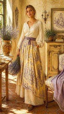 full-length portrait of an elegant figure