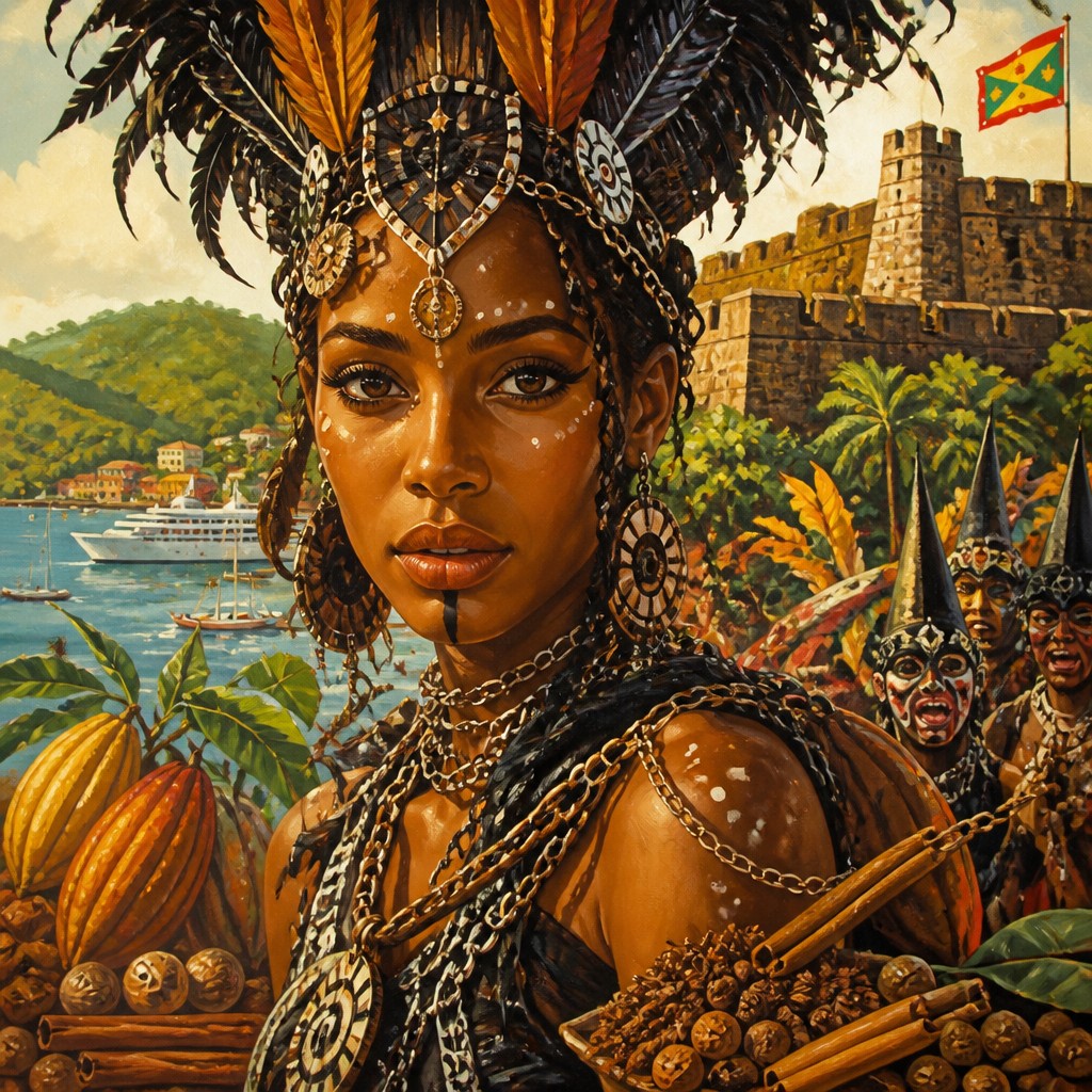 Grenadian Art Style example artwork 1