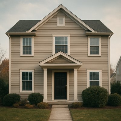 house with front view
