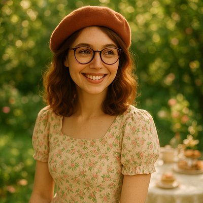 Garden Party Style Transfer Example