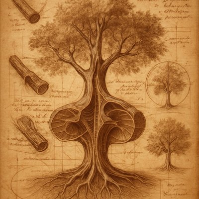 a tree in nature