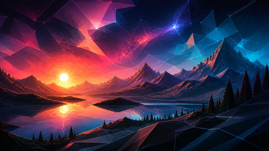 sweeping panoramic landscape with a dramatic sky